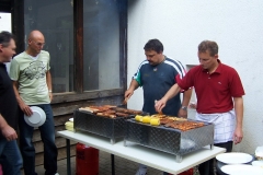 Grillen mit den Eltern der Igelgruppe