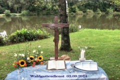 2014: 2. Waldgottesdienst - (c) Christel Recktenwald/Günter Hesler