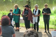 2011: 1. Waldgottesdienst - (c) Christel Recktenwald/Günter Hesler